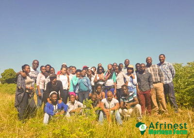 UniVen Students Visiting Afrinest Farm